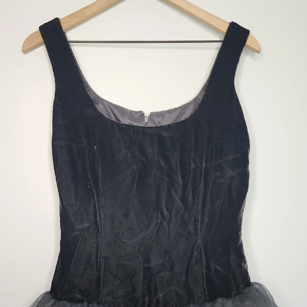 Carmela Sutera Black Ball Gown